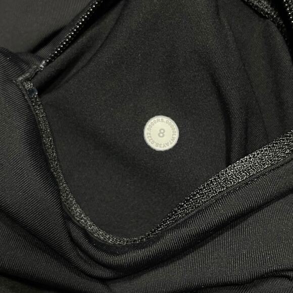 Lululemon Black Running Shorts        Size: 8 - Picture 3 of 3